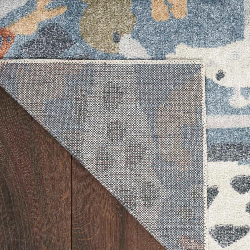 Nourison Astra Machine Washable 4&#39; x 6&#39; Multicolor Kids Rug, , large