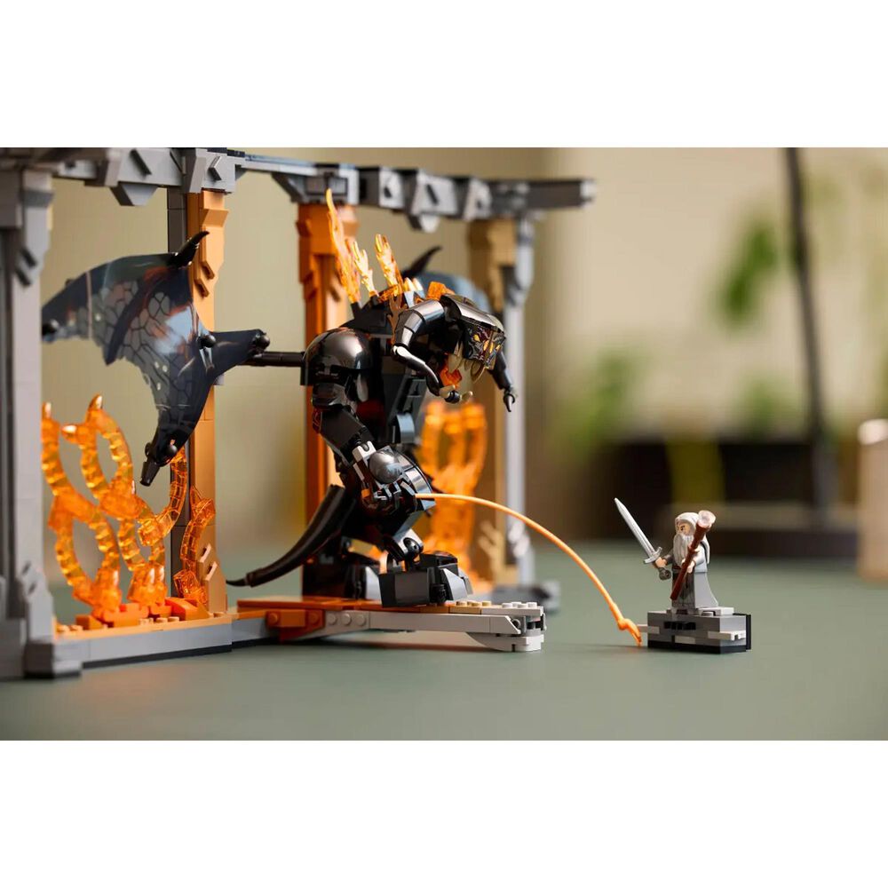 LEGO Icons Lord Of The Rings Booknook - Gandalf and Durin&#39;s Bane Building Set, , large