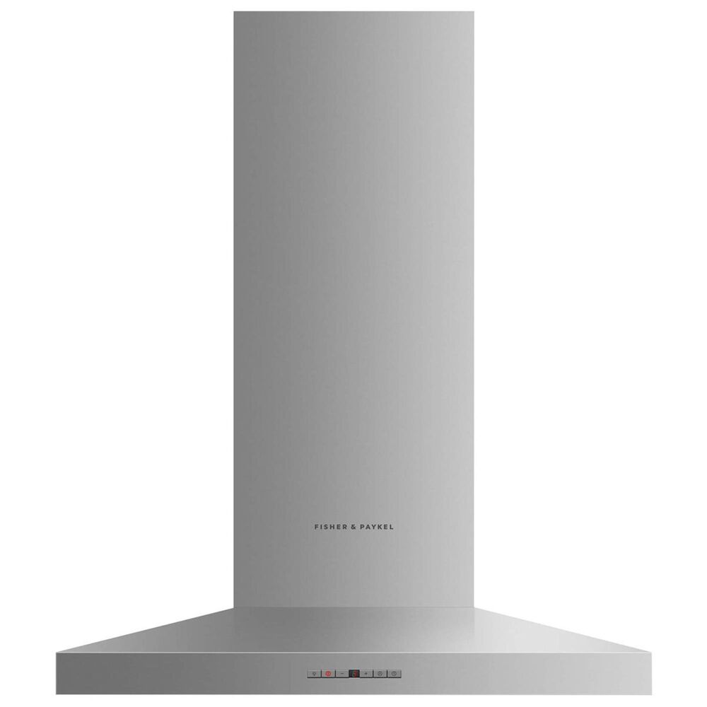 Fisher and Paykel 30" Wall Chimney Pyramid Vent Hood in Stainless Steel, , large