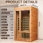 EZlife 1 Person (Compact) Low EMF FAR Infrared Sauna in Okoume + Hemlock, , large