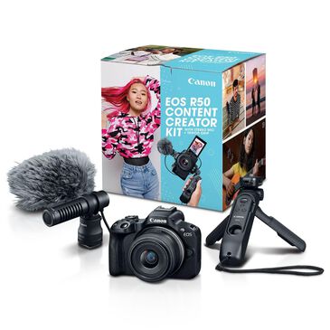 Canon EOS R50 Content Creator Kit in Black, , large