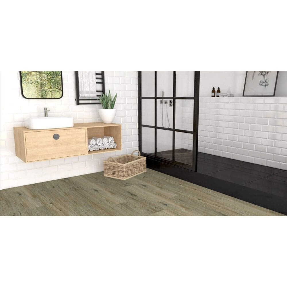 Armstrong Lutea Paradise Retreat Brown 7&quot; x 60&quot; Luxury Vinyl Plank, , large