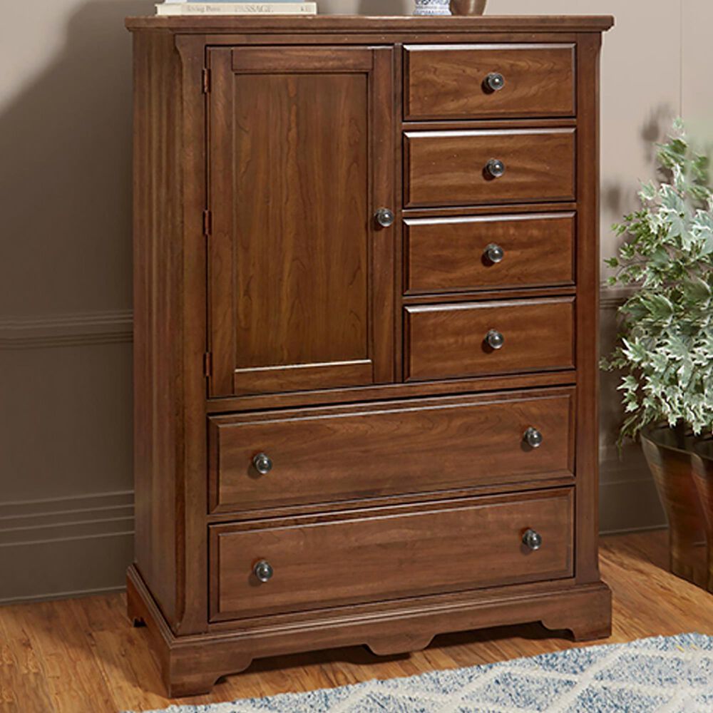 Viceray Collections Heritage 6 Drawer Door Chest in Amish Cherry, , large