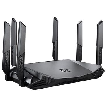 MSI Wi-Fi 6 Tri-Band Gaming Router in Black, , large