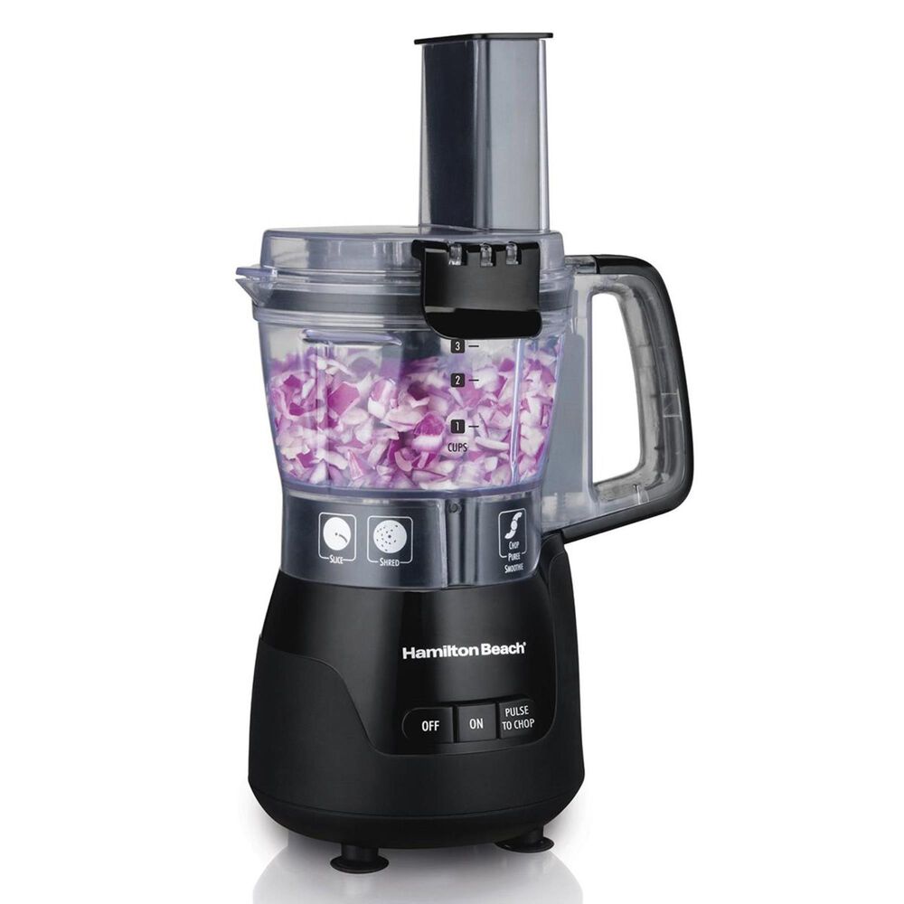 Hamilton Beach Stack and Snap Compact Food Processor, , large