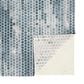 Feizy Atwell 5"3" x 7"6" Blue and Silver Area Rug, , large