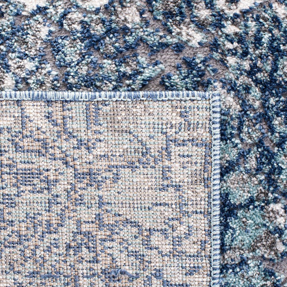 Safavieh Aston ASN706 9&#39; x 12&#39; Navy and Gray Area Rug, , large