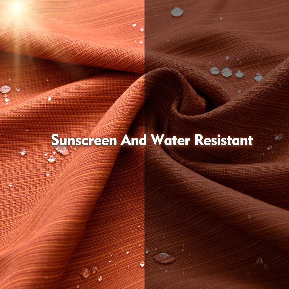 HOMLUX 6-Piece Patio Conversation Set in Orange, , large