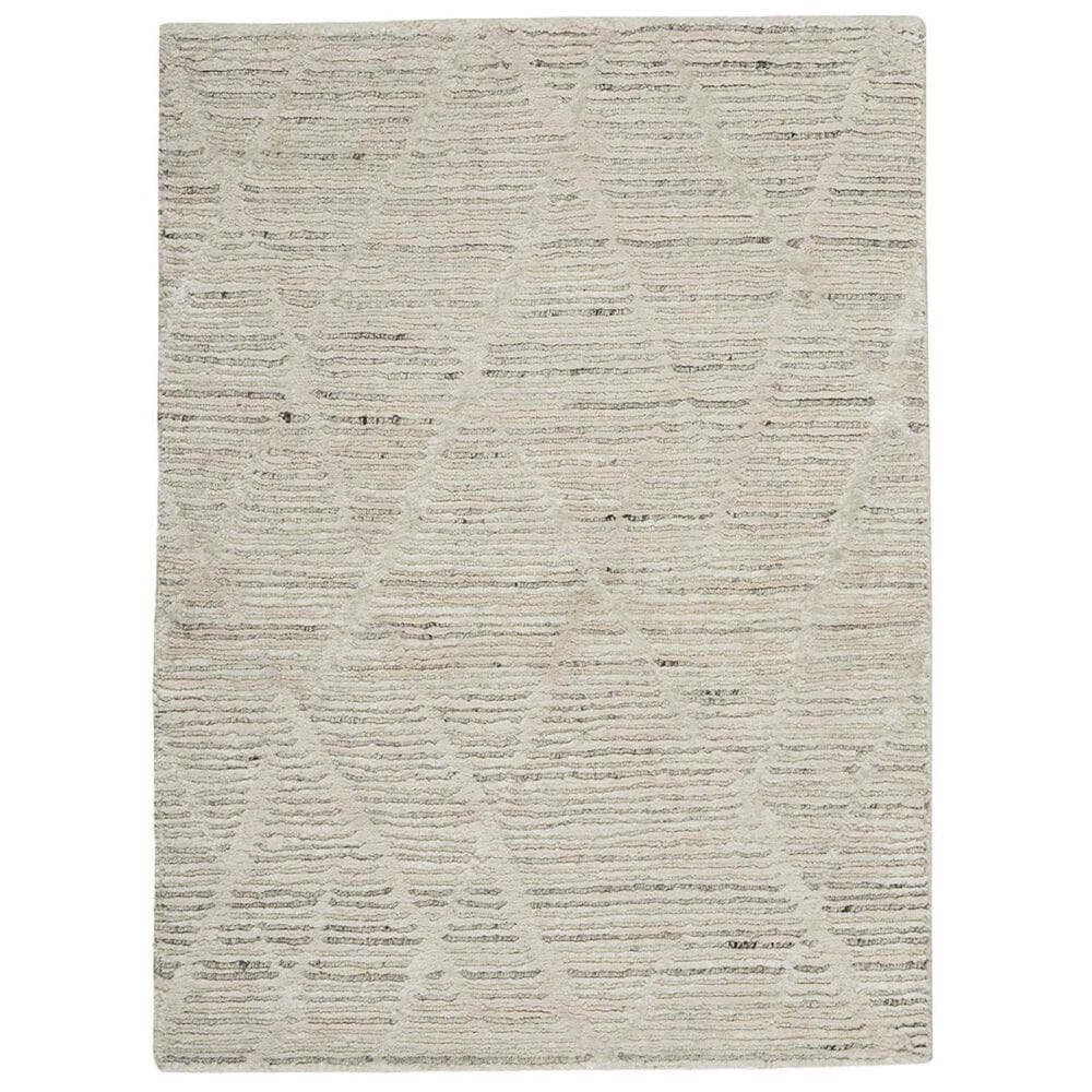 Nourison Ocean OCP02 2"3" x 3" Pearl Area Rug, , large