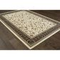 Oriental Weavers Kashan 108X1 7"10" x 10"10" Ivory Area Rug, , large