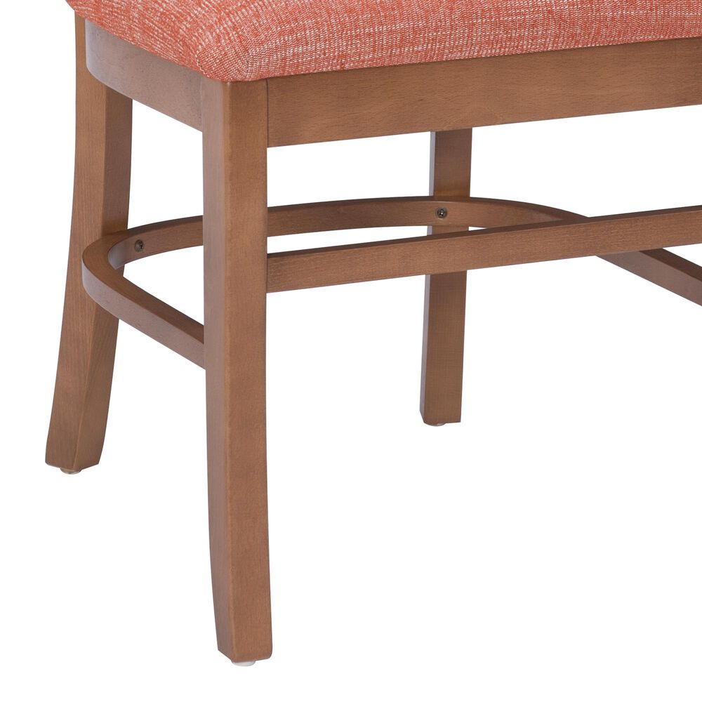 Linon Home Decor Schultz Side Chair in Brown, , large