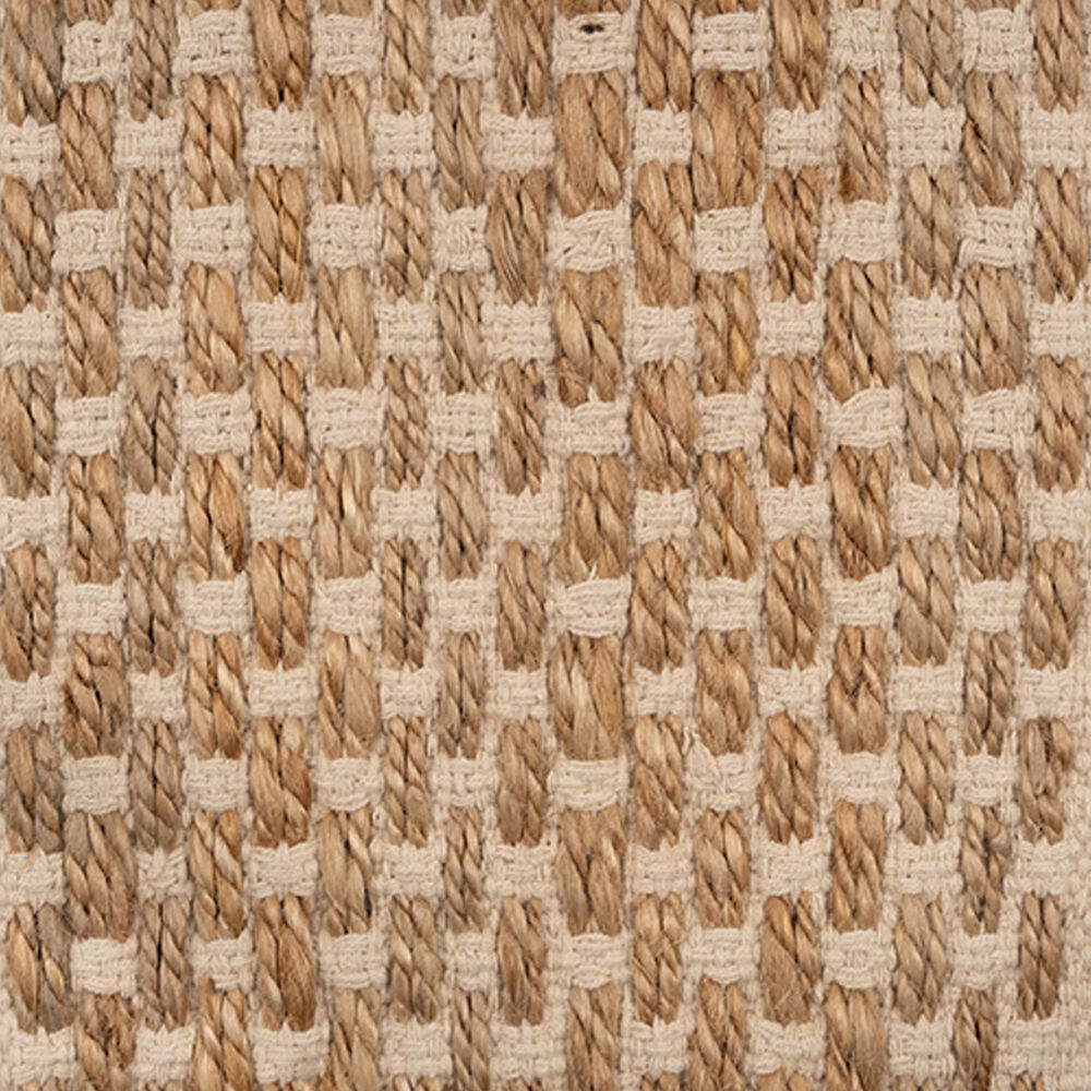 L&R Resources Natural Fiber 03386 Natural 5" x 7"9" Area Rug, , large