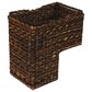 Creative Coop Woven BacBac Leaf Stair Basket in Natural, , large