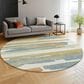 Dalyn Rug Company Kenner KN7 Ivory 8" Round Area Rug, , large
