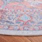 Safavieh Serapi  6"7" Round Rust and Ivory Area Rug, , large