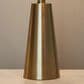 Grandview Gallery Rook Table Lamp in Gold and Clear, , large