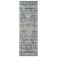 Rifle Paper Co Crafted by Cloth and Company Courtyard 2" x 5" Eve Blue Runner, , large