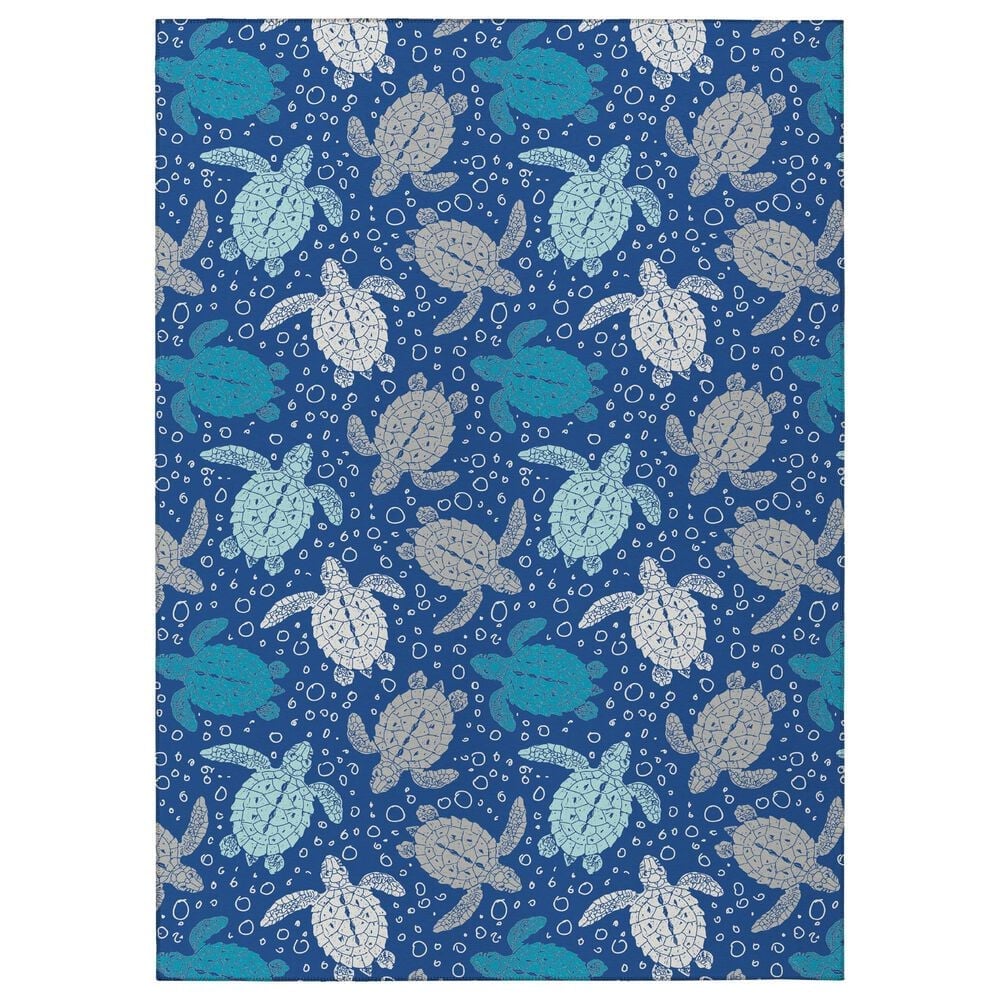Dalyn Rug Company Seabreeze SZ13 8" x 10" Navy Area Rug, , large