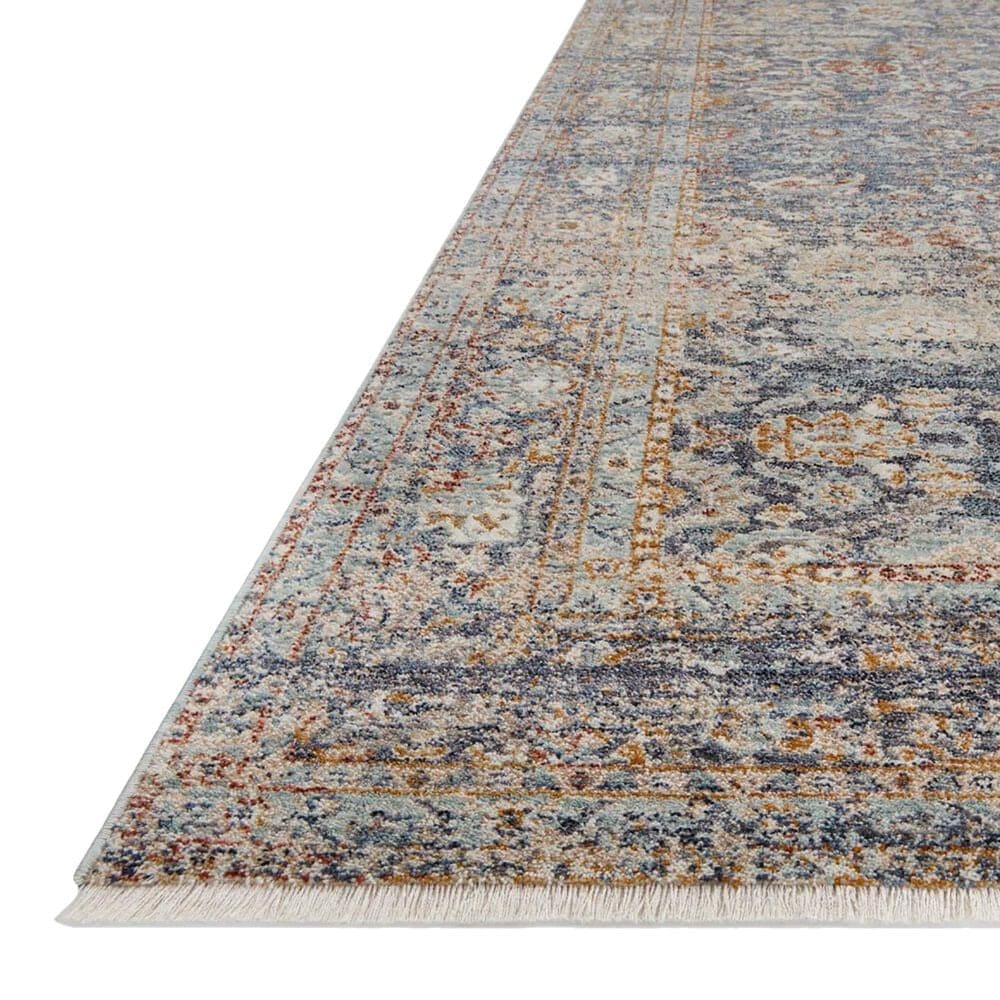 Angela Rose Blake 7&#39;10&quot; x 10&#39;2&quot; Navy and Multicolor Area Rug, , large