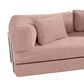 Jaxx Unsofa Stationary Sofa in Peony Pink, , large