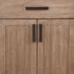Lexora Home Ziva 48" Single Bathroom Vanity in Rustic Barnwood with 2 cm White Quartz Top and Rectangular Sink, , large