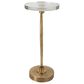 Uttermost Waveney Drink Table in Antique Brass, , large