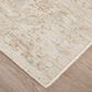 Feizy Loralai Beige and Green 5" x 8" Area Rug, , large