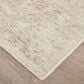 Feizy Loralai Beige and Green 5" x 8" Area Rug, , large