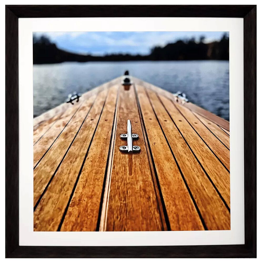 Paragon 43" x 43" Lake Life I Wall Art in Brown, , large