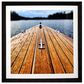 Paragon 43" x 43" Lake Life I Wall Art in Brown, , large