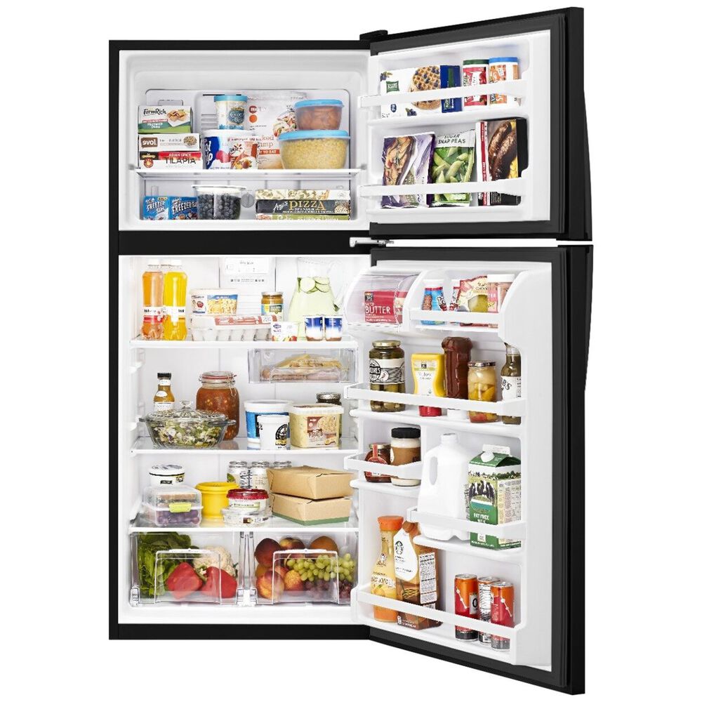 Whirlpool 18 Cu. Ft. Top Freezer Refrigerator Energy Star in Black, , large
