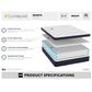 Southerland Shasta Medium Euro Top Twin Mattress, , large