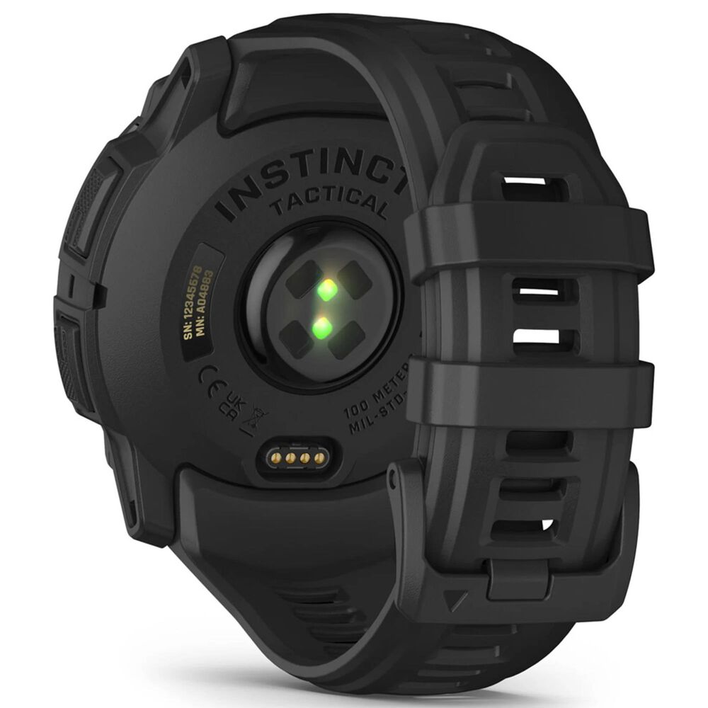 Garmin Instinct 3 AMOLED Tactical Edition Smartwatch 50mm in Black, , large