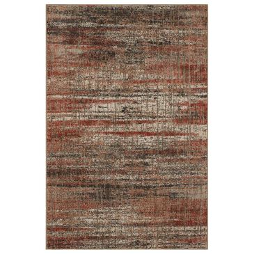 Drew and Jonathan Home Expressions Craquelure 91826-20048 8" x 11" Ginger Area Rug, , large