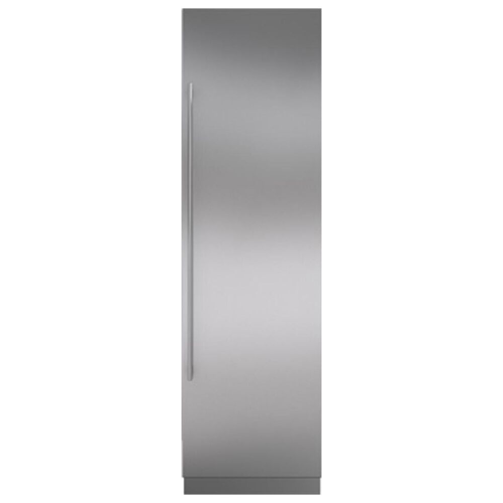 Sub Zero 24" Column Door Panel with Tubular Handle for Right Hinge in Stainless Steel, , large