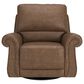 Ashley Chasemore Manual Swivel Glider Recliner in Earth, , large