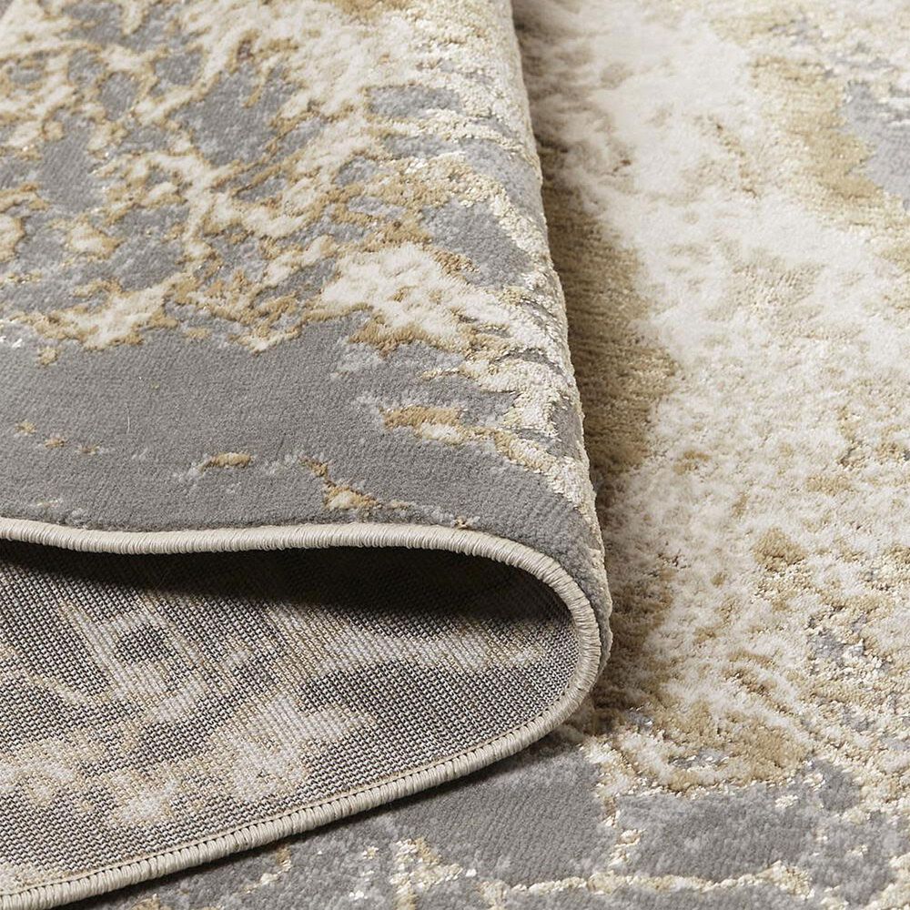 Feizy Rugs Aura 12&#39; x 18&#39; Beige, Gray and Gold Area Rug, , large