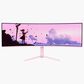 Arozzi Nova 49" Curved VA 165Hz Ultrawide Gaming Monitor in Pink, , large