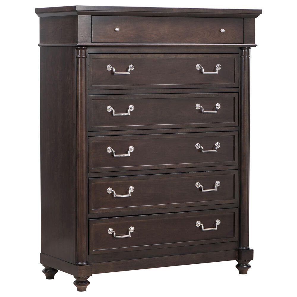 Vantage Lawrence Annabel Tall Chest in Vintage Cherry, , large