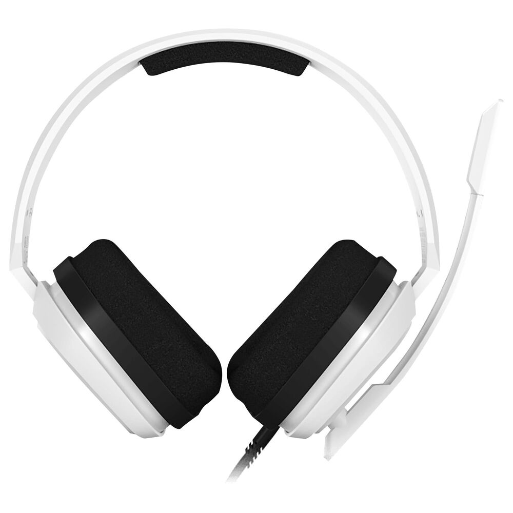 Astro A10 Headset Wired Over Ear Headphones In White Playstation 4 Nebraska Furniture Mart