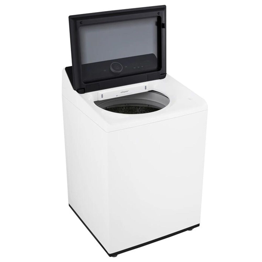 LG 5.5 Cu. Ft. Smart Top Load Washer and 7.3 Cu. Ft. Electric Dryer Laundry Pair in White, , large