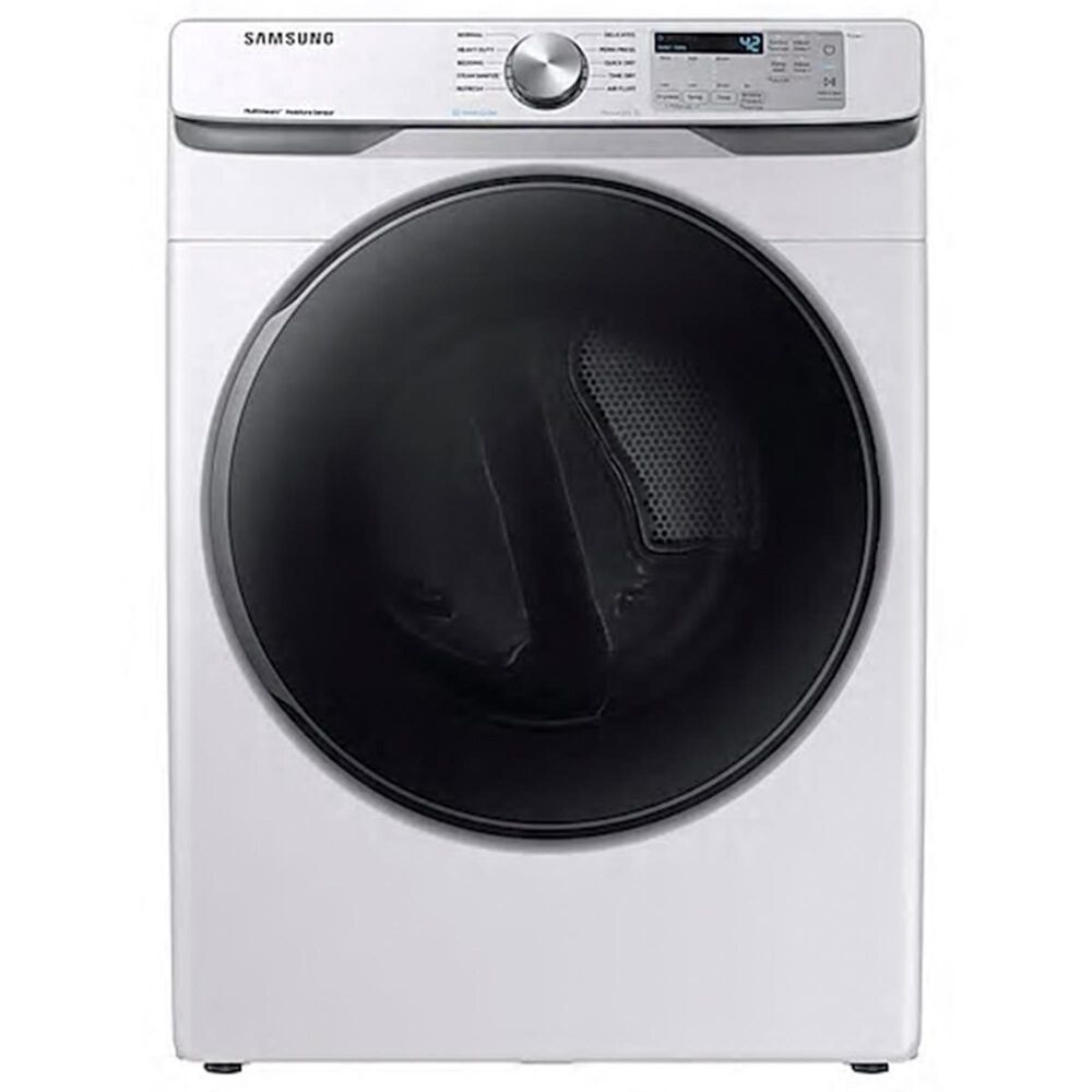 Samsung 7.5 cu. ft. Electric Dryer with Steam Sanitize+ in White, , large