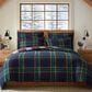 Levtex Spencer Plaid 3-Piece King/California King Comforter Set in Navy, , large