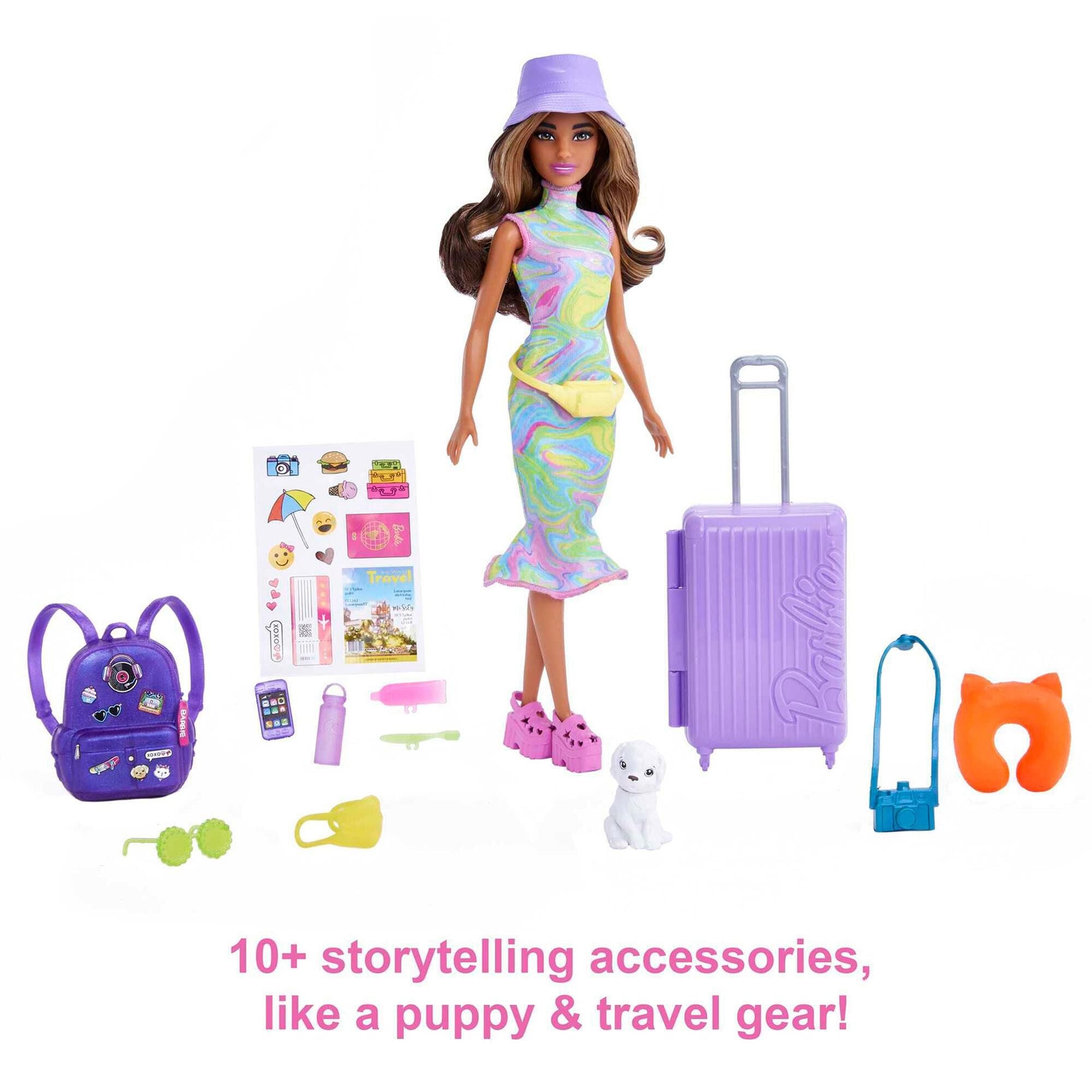 Barbie traveling new arrivals dolls