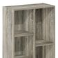 HOMLUX 5-Cube Reversible Storage Bookshelf in French Oak, , large