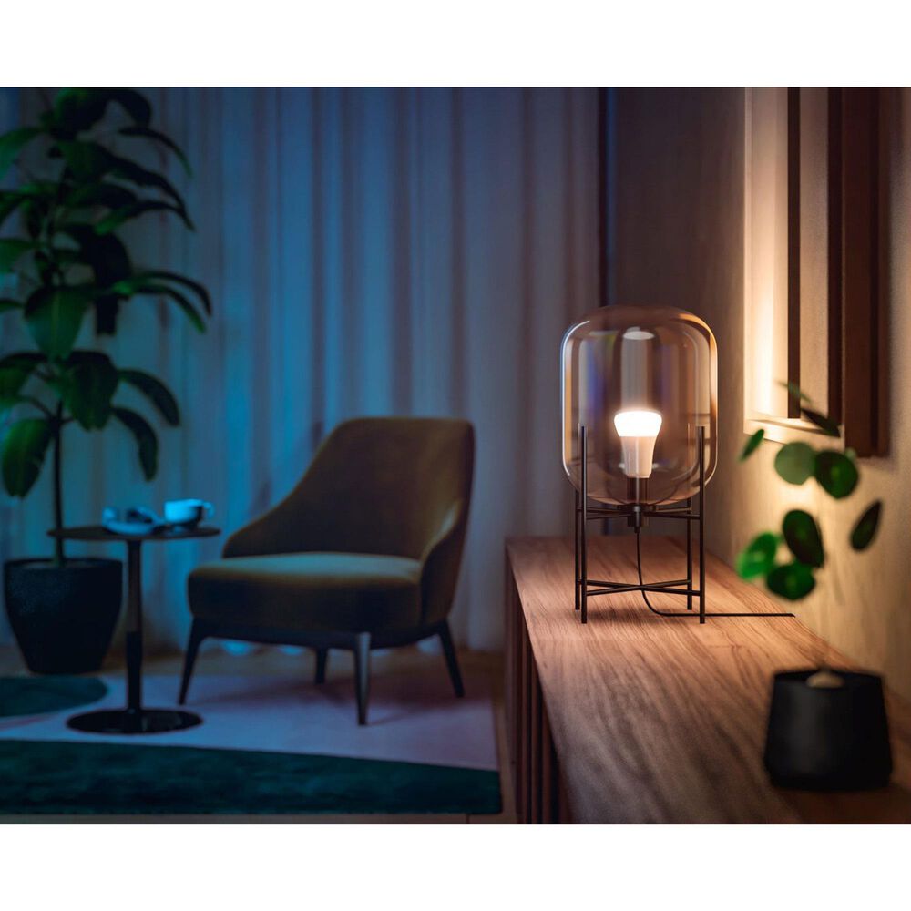Philips Hue A19 60W LED Smart Light Bulb in White &#40;3-Pack&#41;, , large