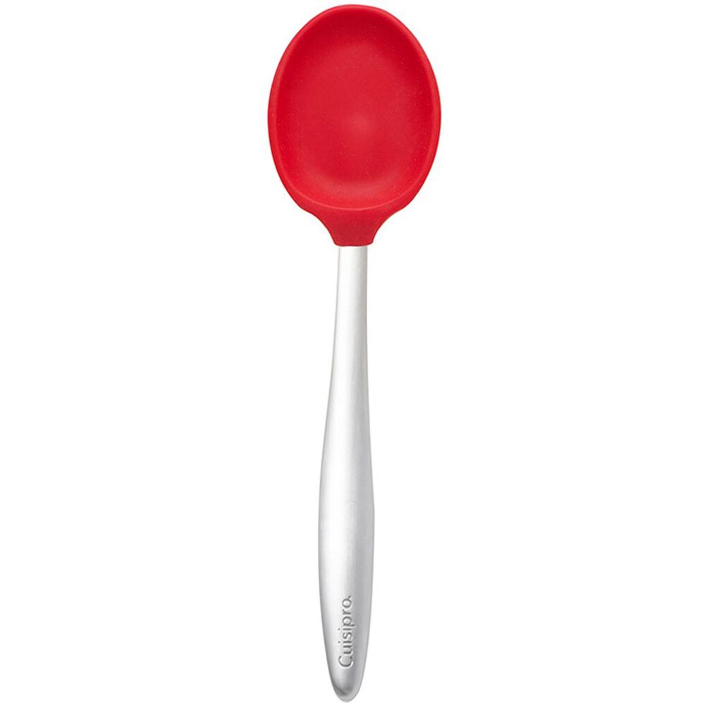 Cuisipro Piccolo Solid Spoon in Red, , large