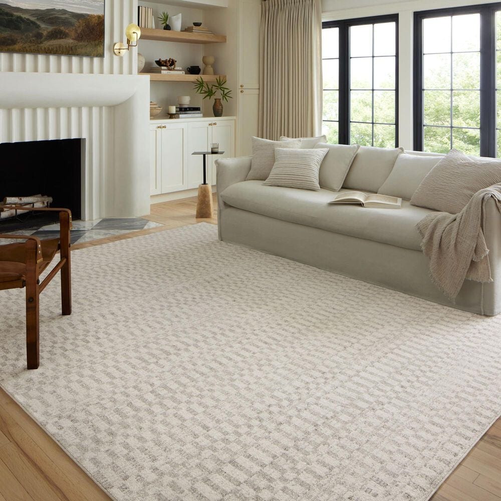 Loloi II Kamala 11&#39;2&quot; x 15&#39;7&quot; Ivory and Grey Area Rug, , large