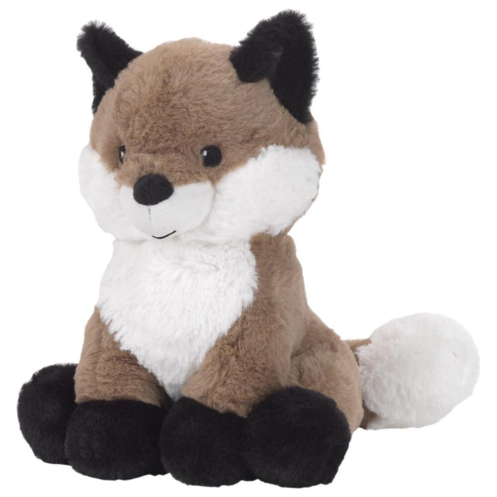 Lambs and Ivy Plush Fox Knox in Brown and White Nebraska Furniture Mart