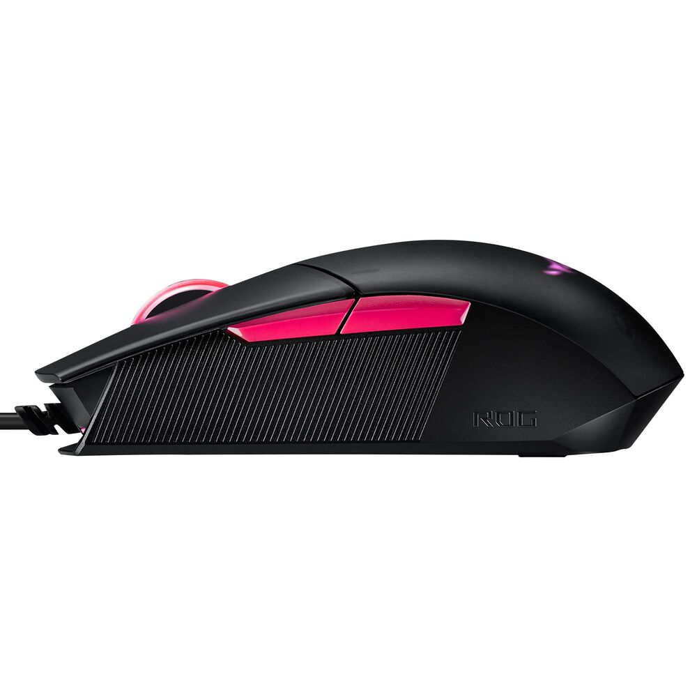 Asus Rog Strix Impact Ii Aura Sync Rgb Gaming Mouse 60dpi Di In Electro Punk Nebraska Furniture Mart